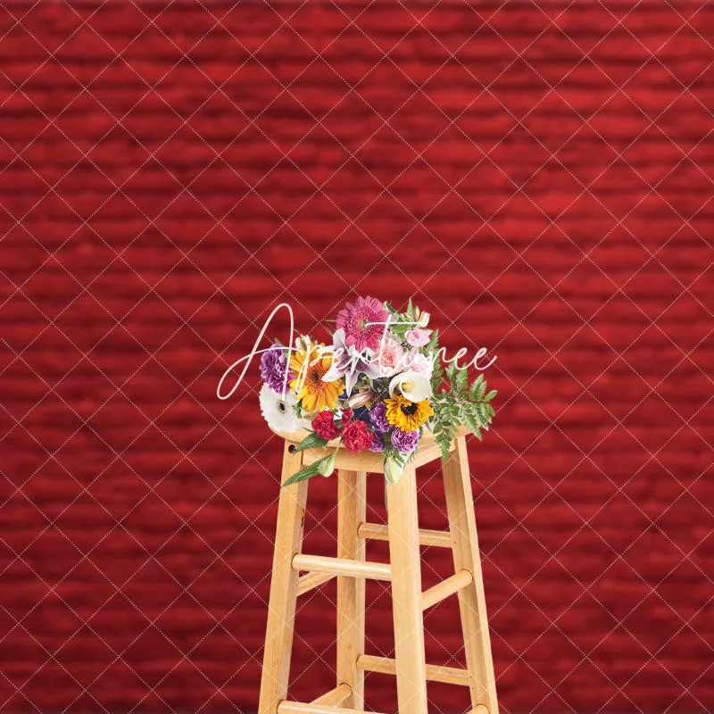 Aperturee Mysterious Blurred Red Tone Photography Backdrop - Image 3